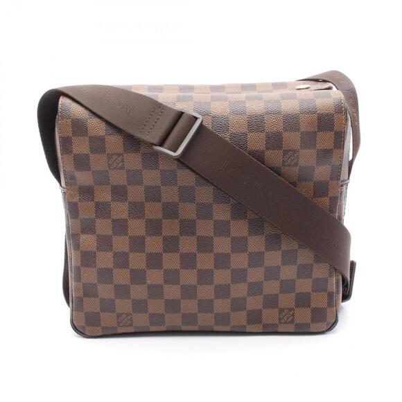 LOUIS VUITTON Brown Damier Leather Shoulder Bag - Picture 1 of 8